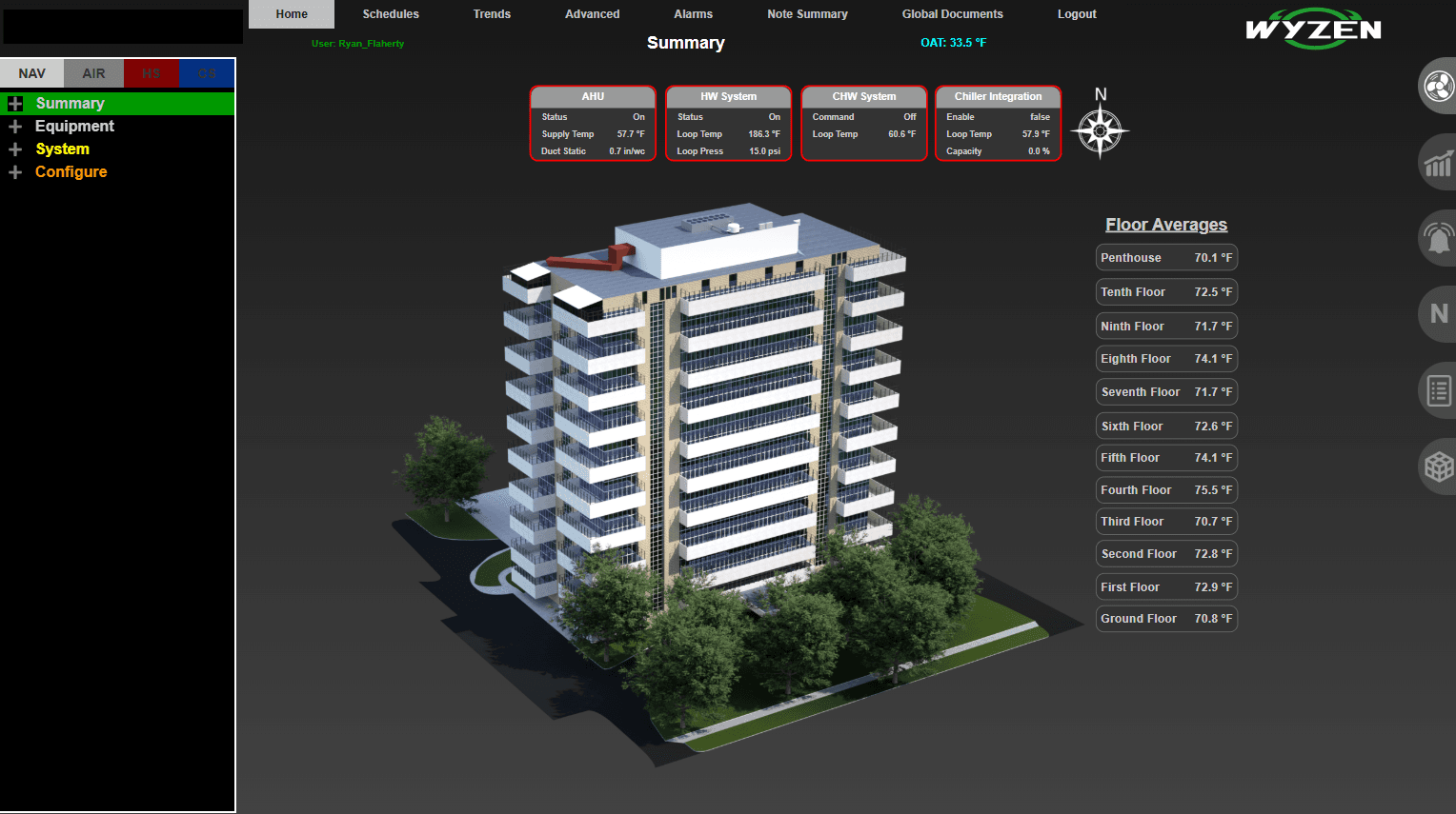 Wyzen — 3D Building Visualization